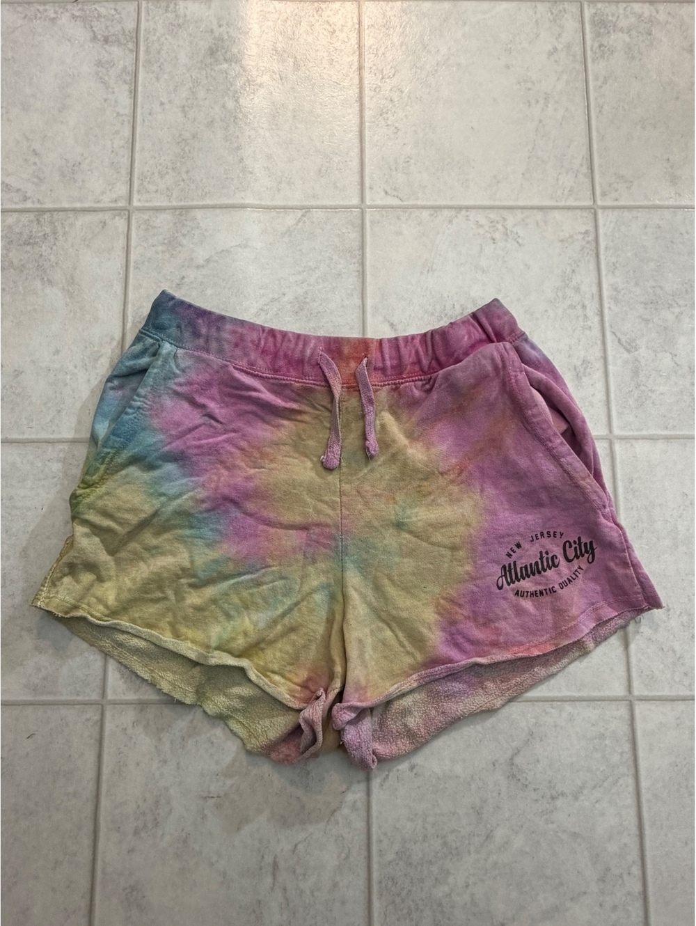 Destinations tie-dye shorts